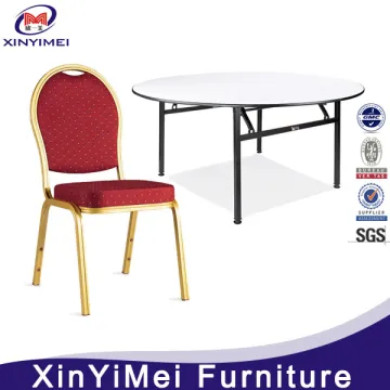 modern style hotel foldable table and chair