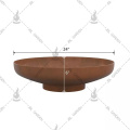 Corten Steel Metal Bowl Outdoor Fire Bowl