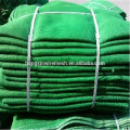 Green Safety Net with Aluminum Eyelets 1m interval