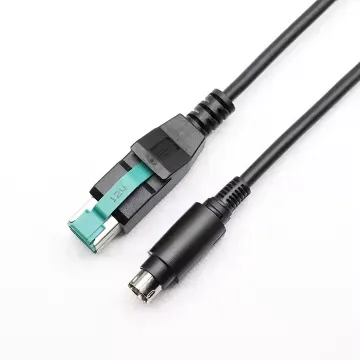 12V Powered USB Male to Mini Din 8 Pin Male Cable