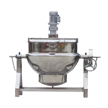 Bolli con rivestimento in acciaio inossidabile con agitatore - da 50 litri a 600 litri