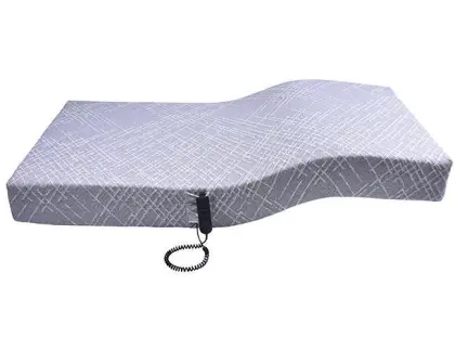 Electric Comfort Adjustable Grey Foam Mattress