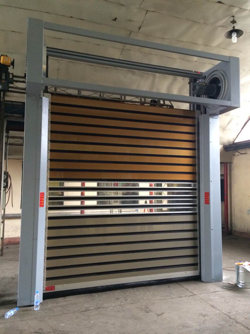 Spiral Aluminum High Speed Roller Shutter Door