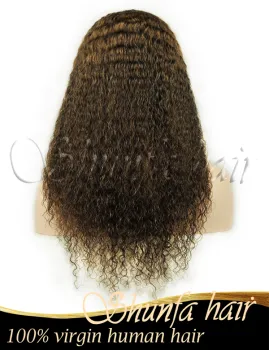 Remy Hair Hair Grade curly wigs for black women