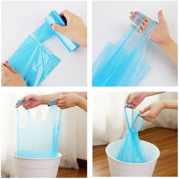 Colorful Clear Plastic Merchandise Environmentally Friendly Bin Bags