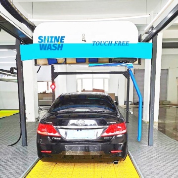 360 Rotatie Touch gratis carwash -apparatuur