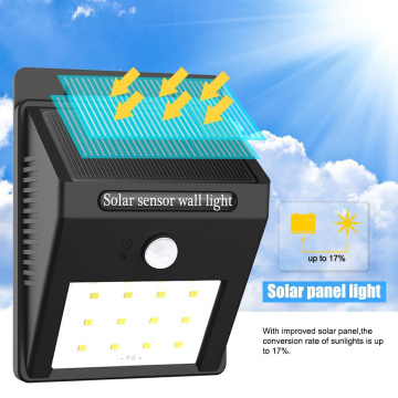 12LED Outdoor Wireless Solar Energy Powered Motion Sensor solar garden light