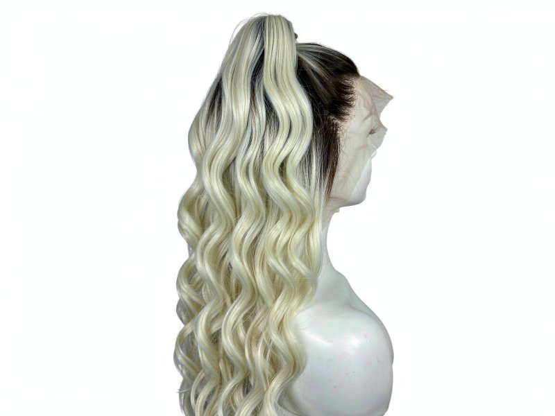Natural Black Wavy Bob Wig 100% Human Hair