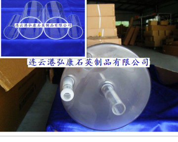 Quartz Oxidation Furnace Tube, Grinding Mouth Diffusion Furnace Tube