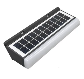 Solar night light with solar panel