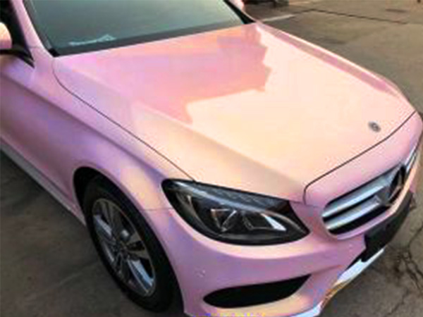 Fantasy المعدني Kenting الوردي سيارة التفاف الفينيل