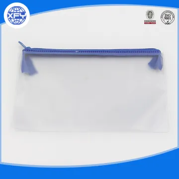 The custom clear PVC zipper bag