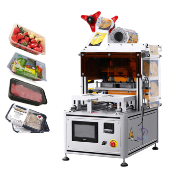 Modified Atmosphere Packaging (MAP) Trays Sealer for Cooked Food Ready Meals
