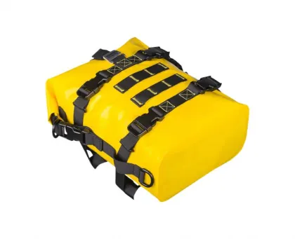 Durable Waterproof Motorcycle Trunk Bag - Moto Helmet Tail Bag for Rear Seat