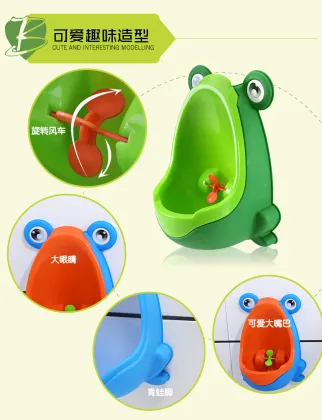 Wall Mounted Boy Frog Urinal Potty Training Urinal