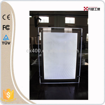 hanging system A2 size single side crystal light box