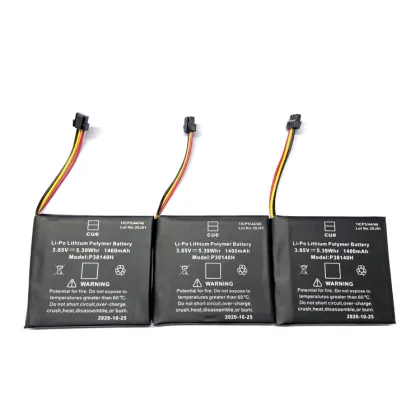 3.85V1400mAh 38140 Rechargeable Li-Po battery