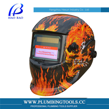 Hot Newest Auto-Darkening Welding Helmet for Sale (HX-TN08-05)