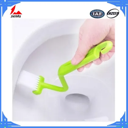 family washing room toilet brush.bent cleaning brush.