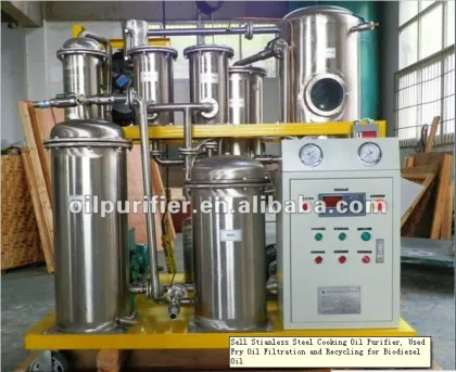 Edible oil filtration unit  cooking oil Clean machine