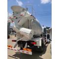 elf loaded automatic weighing concrete mixer truck