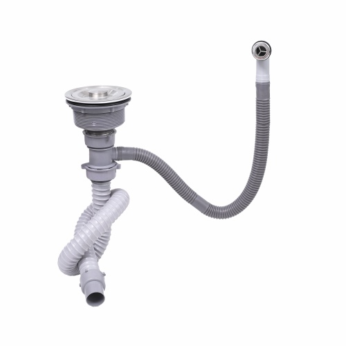 New square brass basin push up pop-up waste drain pipe