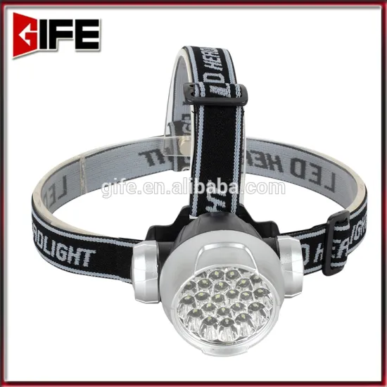 GF-8023 Multifunctional Headlamp Mini LED Flashlight with Removable Headband