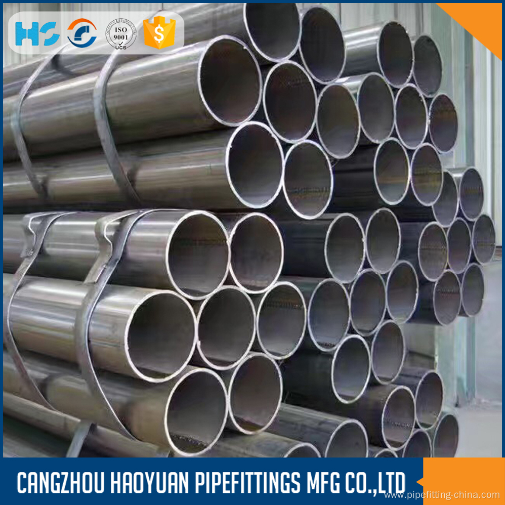 A106GRB Round Black Carbon Welded Steel Pipe