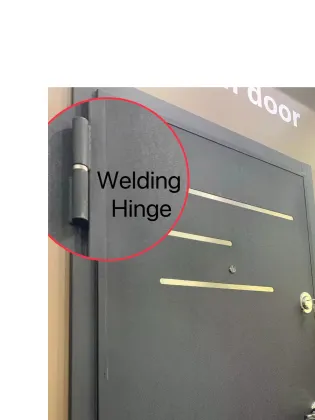 Top Quality Water Drop Welding Hinge for Metal Door - Cheap Hot Sale