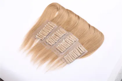Raw natural Russian remy hair tape hair extension