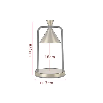 Nordic Retro Table Lamp: Aromatherapy Candle Dimmer