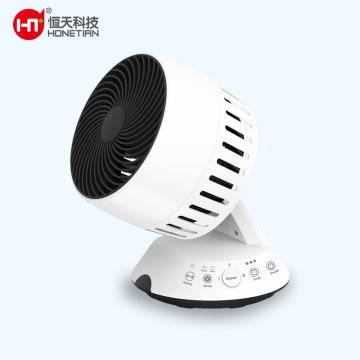 HONETIAN 3 speeds 3 modes 7 timer remote control powerful vortex 8 inches AC circulator table custom colors indoor plastics fan