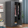 Modern Bedroom Double Door Furniture With Mirror