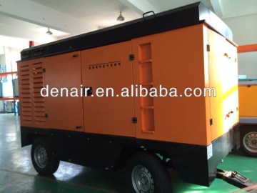 DENAIR Diesel Portable Screw Air Compressor DACY-12.0/10 For Russia and CIS