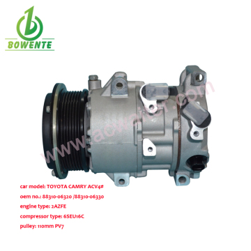 OEM 88310-06320 /88310-06330 6SEU16C Car AC Auto Compressor