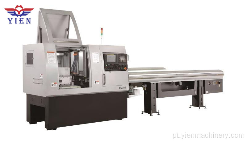 Torno automático de precisão CNC de alta qualidade