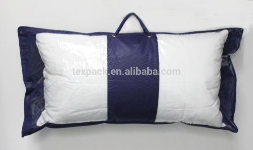 PE bedding packaging bag for pillow with holes