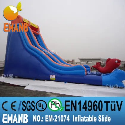 2389 USD big kahuna inflatable water slide, inflatable slider, inflatable slip n slide