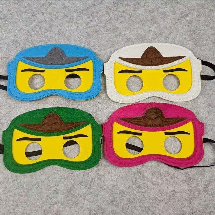 Kids Superhero Felt Party Masks