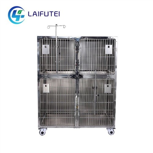 Infrared Therapy Pet Cage with Wheels