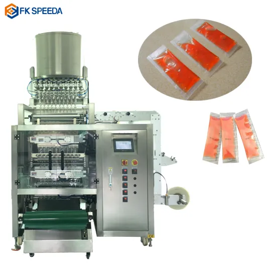 Hot Sale Automatic Pouch Filling Machine for Ketchup, Mayonnaise, and Other Sauce Packets
