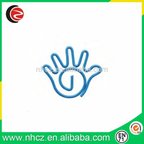 Hand Shaped Paper Clips