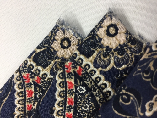 30s Rayon Challis Print Fabric