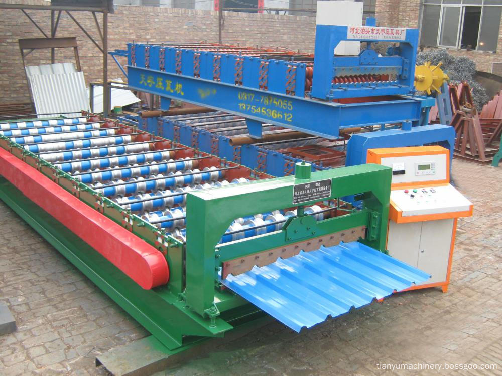 roof and wall panel roll forming machine 1