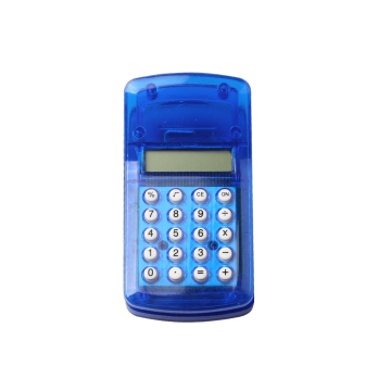 8 Digits Colorful Mini Clamp Calculator for Children
