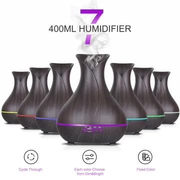 Wholesale Ultrasonic White Essential Oil Diffuser 400ml
