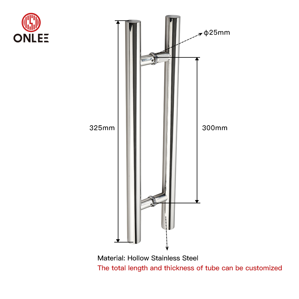 H Type Ss Stain Large Handle Drawing