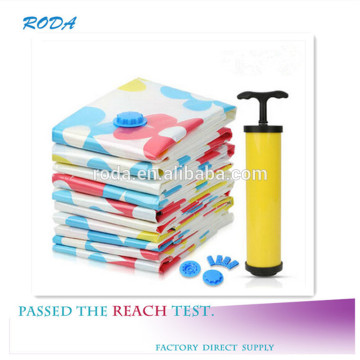 Design and color is universal to receive vacuum compression bag