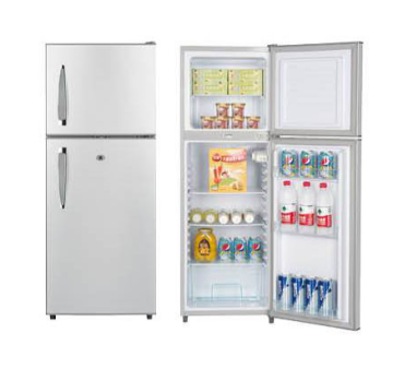 138L Double Doors DC Refrigerator: Home Use Small Capacity Appliance