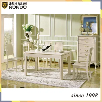 Dining furniture for sell new rectangle solid wood dining table 9882